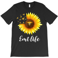 Sunflower Emt Life Ems Emergency Medical Technician Medic T Shirt T-shirt | Artistshot