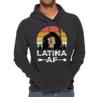 Retro Latina Af Vintage Latinas For Latino Women Vintage Hoodie | Artistshot