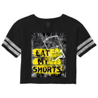 The Simpsons Bart Simpson Eat My Shorts Graffiti T Shirt Scorecard Crop Tee | Artistshot