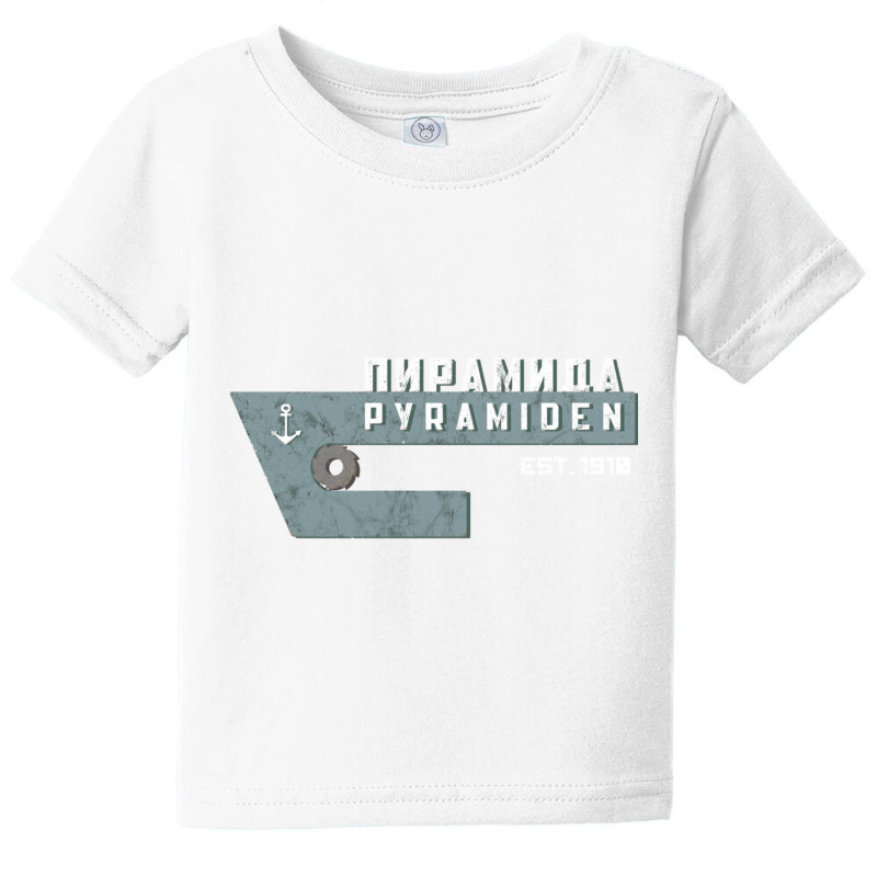 Svalbard Pyramiden Spitsbergen Ussr Russian Ghost Town Retro Sweatshir Baby Tee | Artistshot