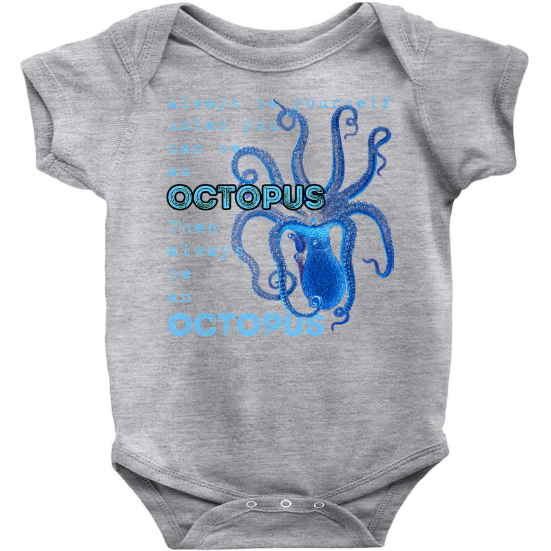 Octopus Giant Squid Cute Gift Marine Biology Premium T Shirt Baby Bodysuit by cm-arts | Artistshot