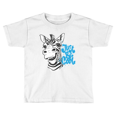 Print With Zebra Toddler T-shirt Designed By Roger