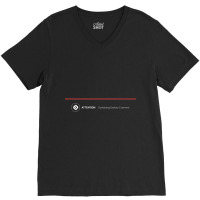 Contacting Servers V-neck Tee | Artistshot