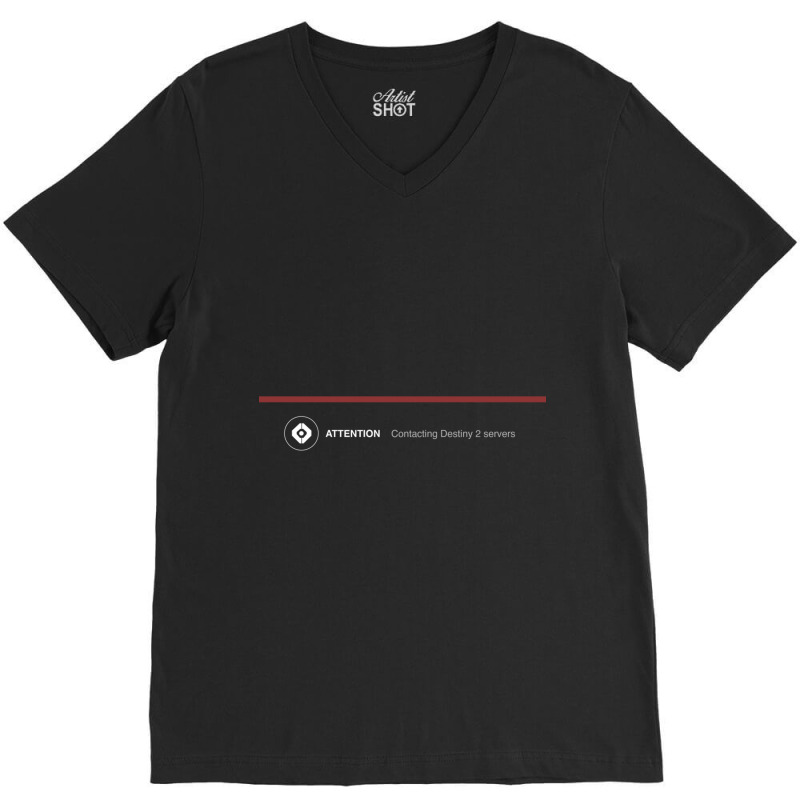 Contacting Servers V-Neck Tee by ERNIEHERNANDEZ | Artistshot