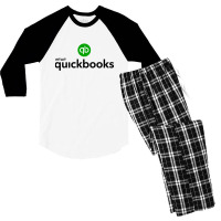 Quickbooks Classic Men's 3/4 Sleeve Pajama Set | Artistshot