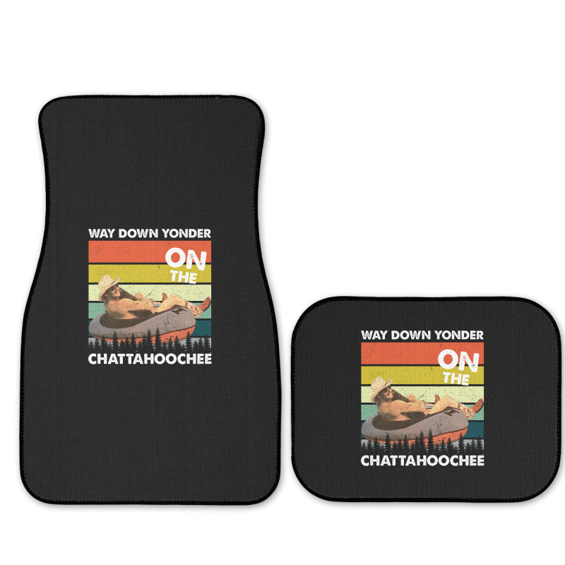 Vintage Way Down Yonder On The Chattahoochee Gift Men Women Full Set Car Mats | Artistshot