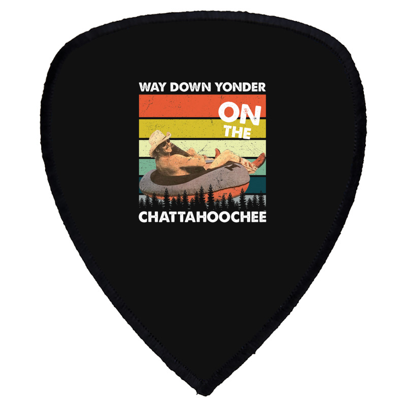 Vintage Way Down Yonder On The Chattahoochee Gift Men Women Shield S Patch | Artistshot