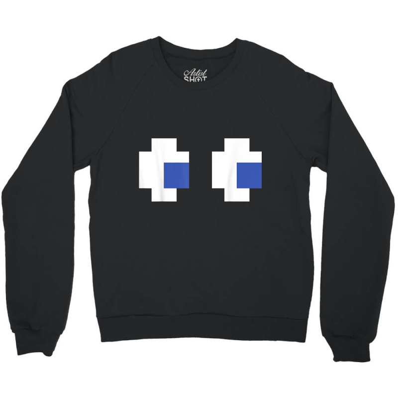 Retro Arcade Video Game Ghost T Shirt Crewneck Sweatshirt by cm-arts | Artistshot