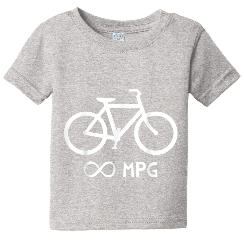 Infinity Mpg Funny Saying Bicycle Cool Cycling Bike Baby Tee by xodagahewe | Artistshot