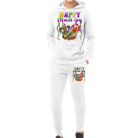 Happy Mardi Gras Fleur De Lis King Cake Crawfish Hoodie & Jogger Set | Artistshot