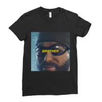 Drifter Says _b R O T H E R_ But With Style Ladies Fitted T-shirt | Artistshot