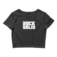 Rock Solid 1 Crop Top | Artistshot