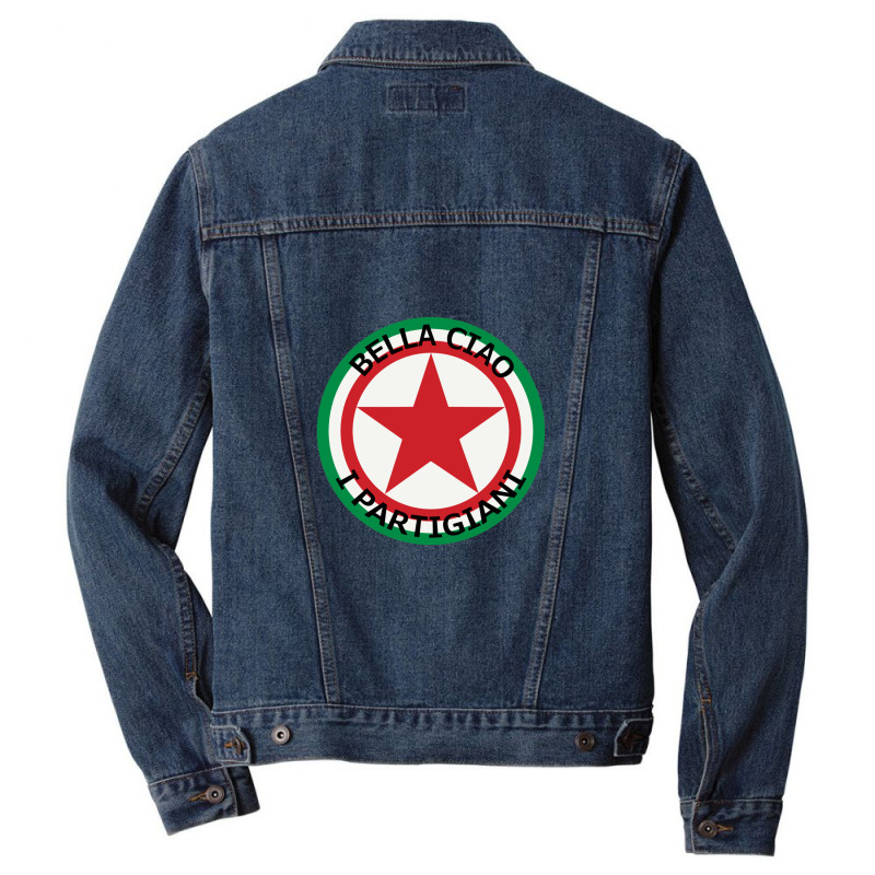 Bella Ciao 1.png Men Denim Jacket | Artistshot