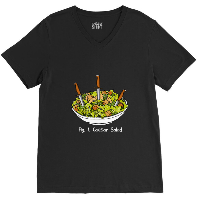 Caesar Salad V-Neck Tee by cm-arts | Artistshot