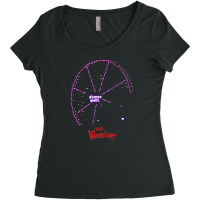 Mod. 7 The Warriors New York Bronx Coney Island Wonder Wheel Women's Triblend Scoop T-shirt | Artistshot