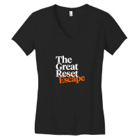 Klaus Schwab The Great Reset Women's V-neck T-shirt | Artistshot