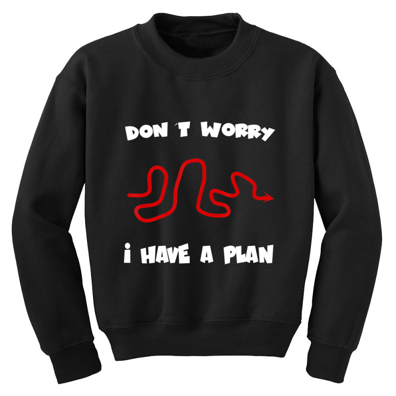 Don??t Worry I Have A Plan Roleplaying Dice D20 Game Master Youth Sweatshirt | Artistshot