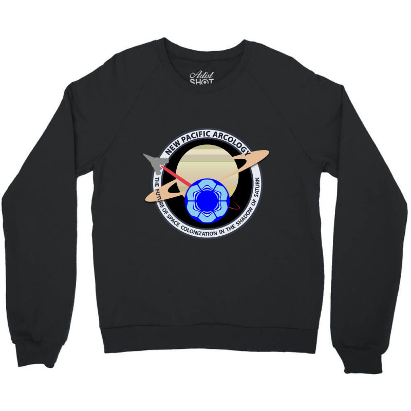 New Pacific Arcology Crewneck Sweatshirt by ERNIEHERNANDEZ | Artistshot