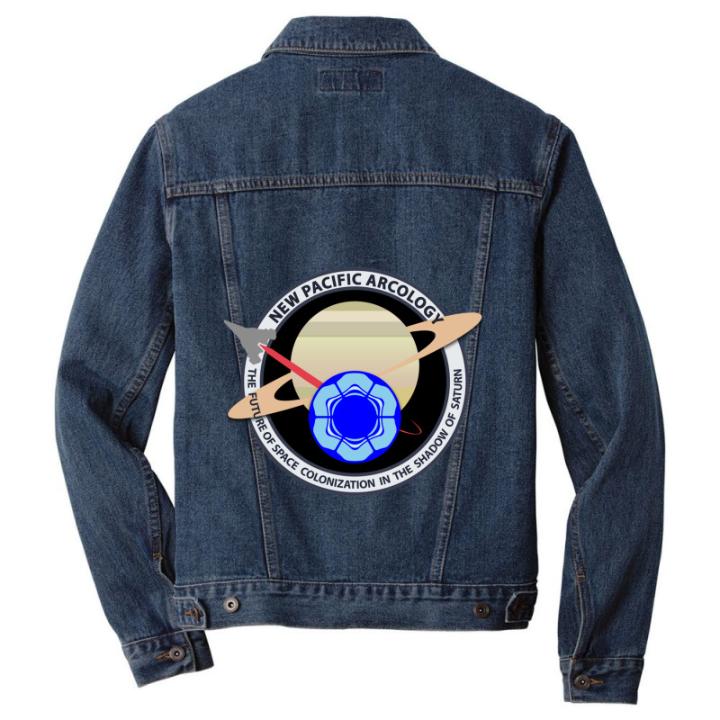 New Pacific Arcology Men Denim Jacket by ERNIEHERNANDEZ | Artistshot