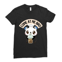 Come At Me Bro Animal Meme Ladies Fitted T-shirt | Artistshot