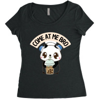 Come At Me Bro Animal Meme Women's Triblend Scoop T-shirt | Artistshot