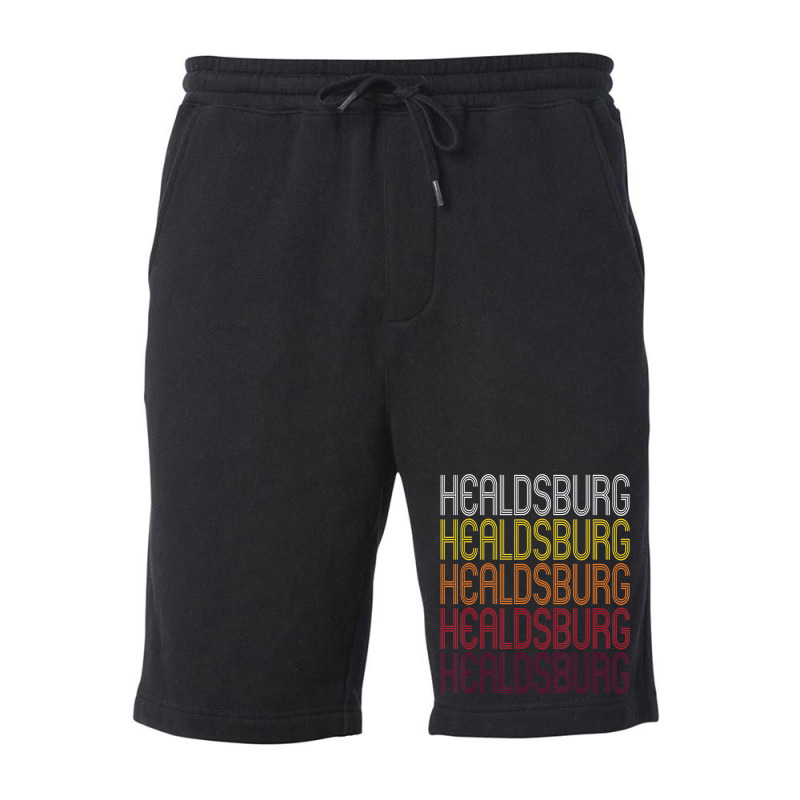 Healdsburg, Ca Vintage Style California Fleece Short | Artistshot