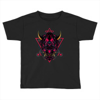 Japanese Oni Samurai Demon Mask Toddler T-shirt | Artistshot