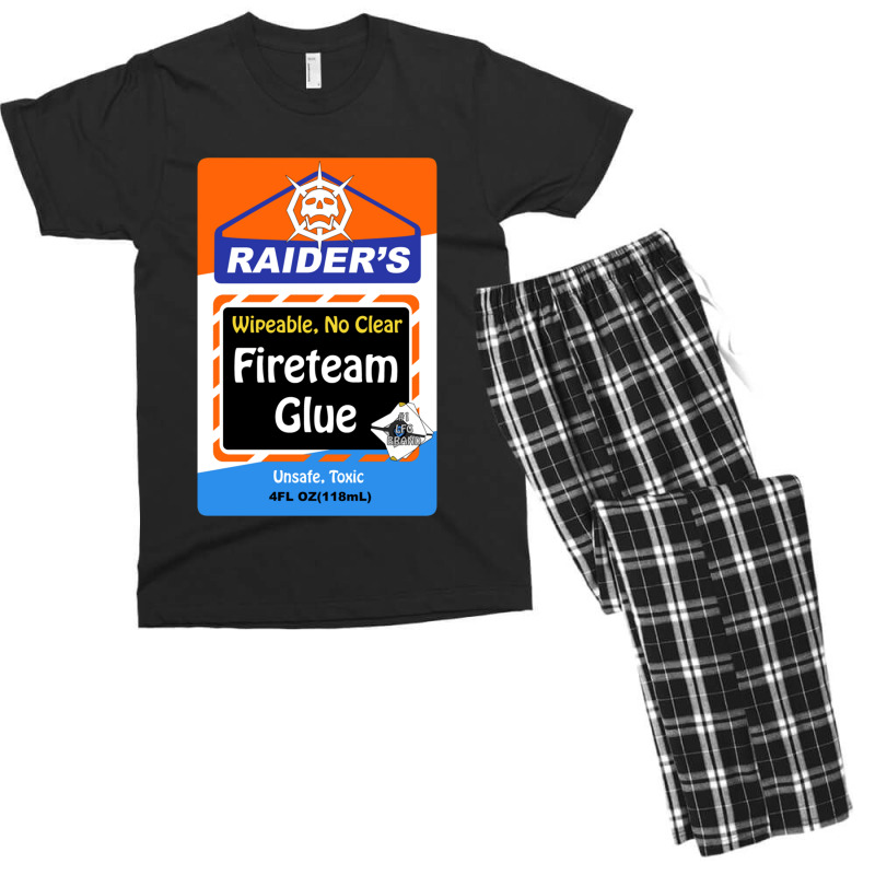 Raider_s Glue Men's T-shirt Pajama Set by ERNIEHERNANDEZ | Artistshot