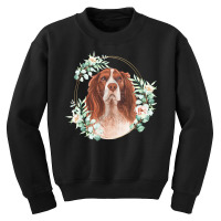 Cocker Spaniel Dog Portrait T  Shirt Cocker Spaniel Dog Youth Sweatshirt | Artistshot