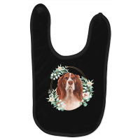 Cocker Spaniel Dog Portrait T  Shirt Cocker Spaniel Dog Baby Bibs | Artistshot