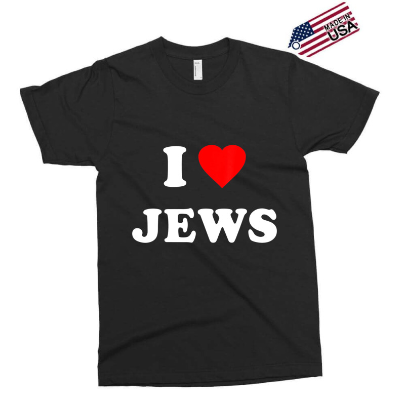 I Love Jews Exclusive T-shirt by Mata Gibson | Artistshot