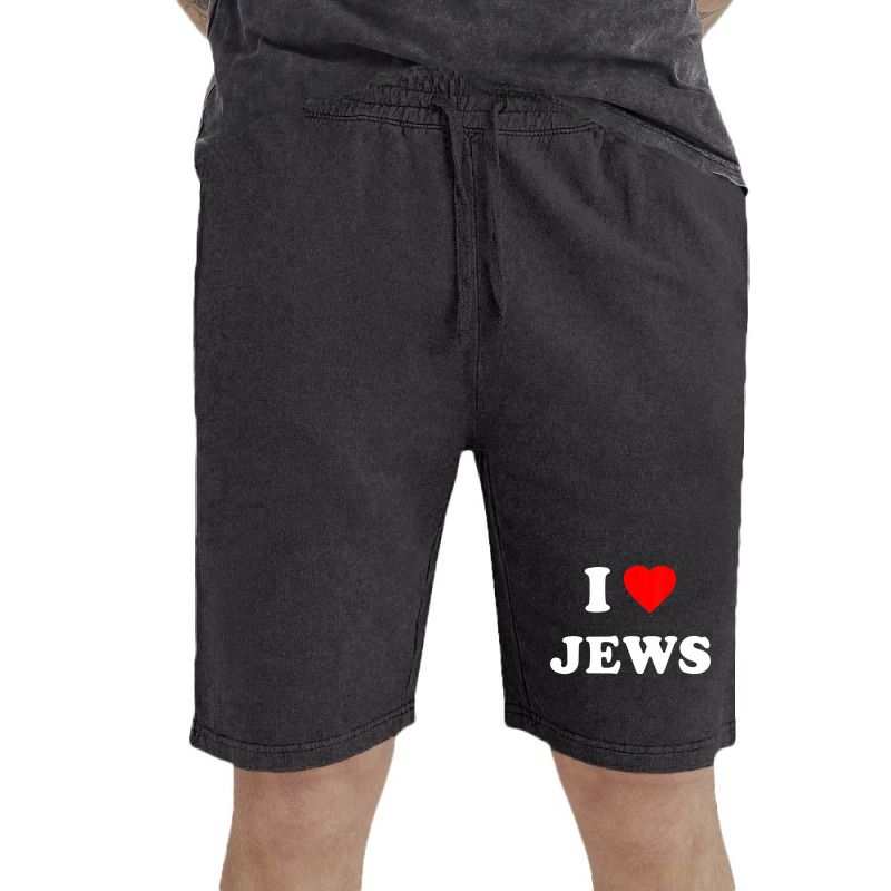 I Love Jews Vintage Short by Mata Gibson | Artistshot