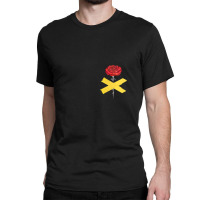 Rebel Red Carnation Classic T-shirt | Artistshot