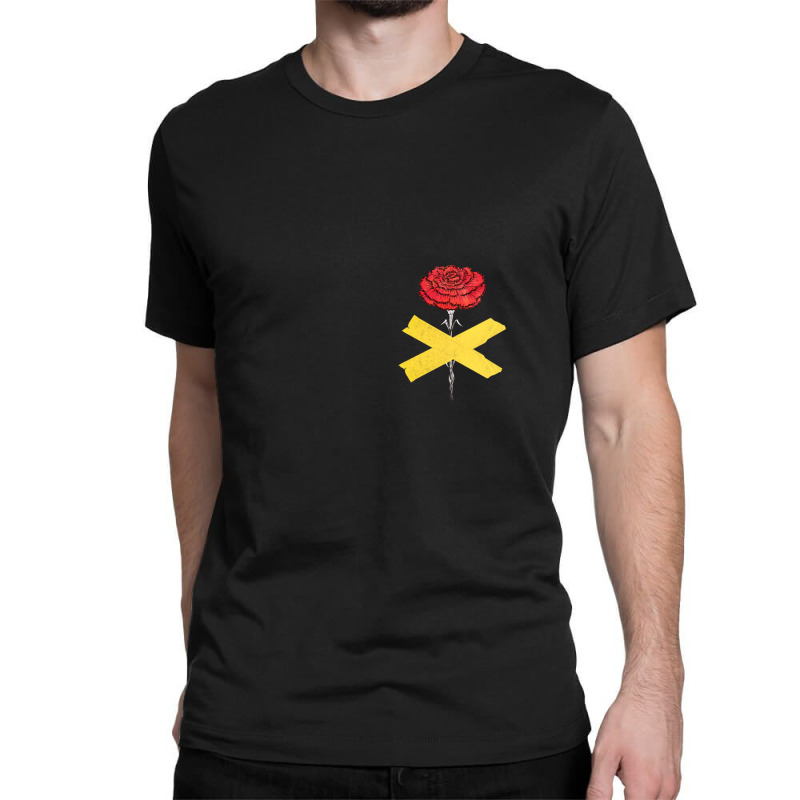 Rebel Red Carnation Classic T-shirt by WayneDavid | Artistshot