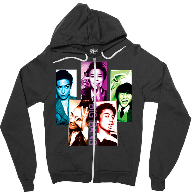 Big Bang Classic Zipper Hoodie | Artistshot