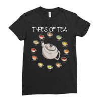 Tea Drinker Powered By Matcha Tea Herbal Tank Top Ladies Fitted T-shirt | Artistshot