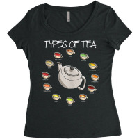 Tea Drinker Powered By Matcha Tea Herbal Tank Top Women's Triblend Scoop T-shirt | Artistshot