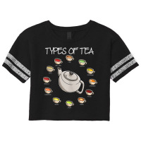 Tea Drinker Powered By Matcha Tea Herbal Tank Top Scorecard Crop Tee | Artistshot