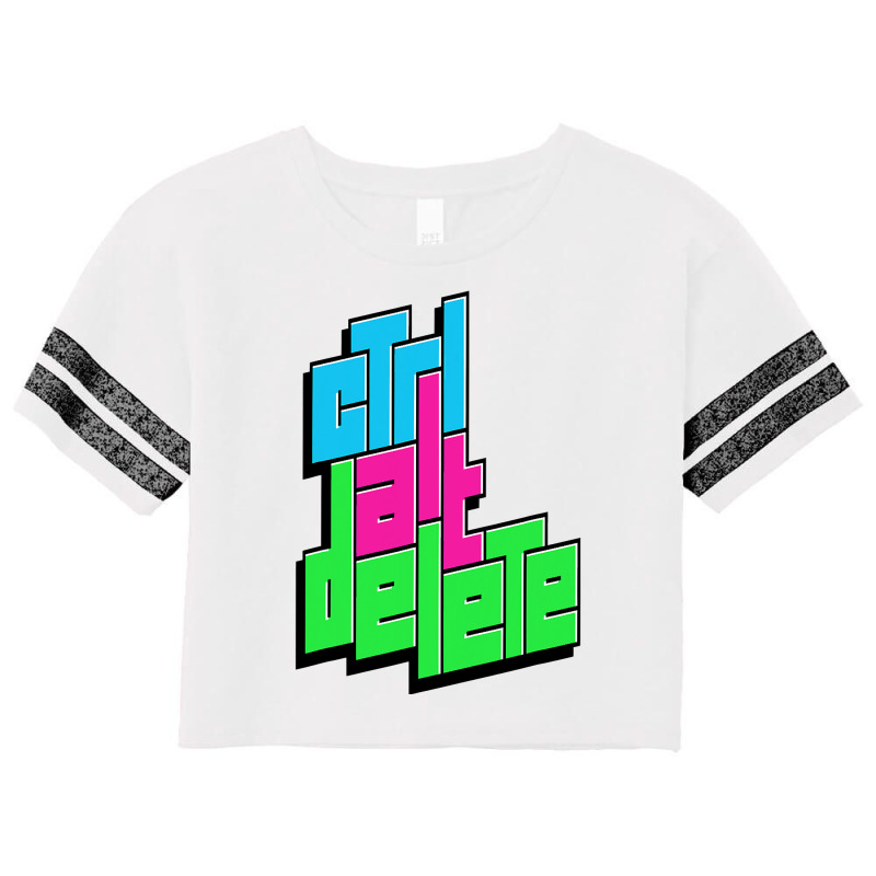 Funny Pc Nerd Ctrl Alt Del Tee  Control Alt Delete Scorecard Crop Tee by badieu97 | Artistshot