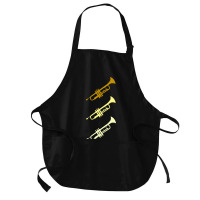 Colourful Trumpet  Shirt Colourful Trumpet  Shirt210210210 Medium-length Apron | Artistshot