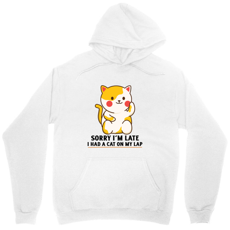 Cute Cat Kitten On My Lap Unisex Hoodie | Artistshot