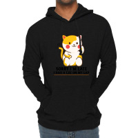 Cute Cat Kitten On My Lap Lightweight Hoodie | Artistshot