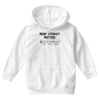 Music Literacy Matters I Like To Eat Puppies T Shirt Youth Hoodie | Artistshot