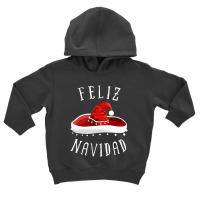 Santa Hat Sombrero Christmas Mexico Feliz Navidad Toddler Hoodie | Artistshot