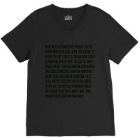 Whether We Wanted It Or Not... V-neck Tee | Artistshot