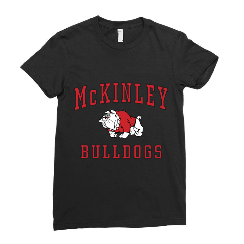 Canton Mckinley High School Bulldogs sweatshirt c1 Ladies Fitted T-shirt | Artistshot