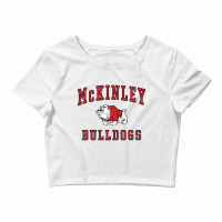 Canton Mckinley High School Bulldogs sweatshirt c1 Crop Top | Artistshot