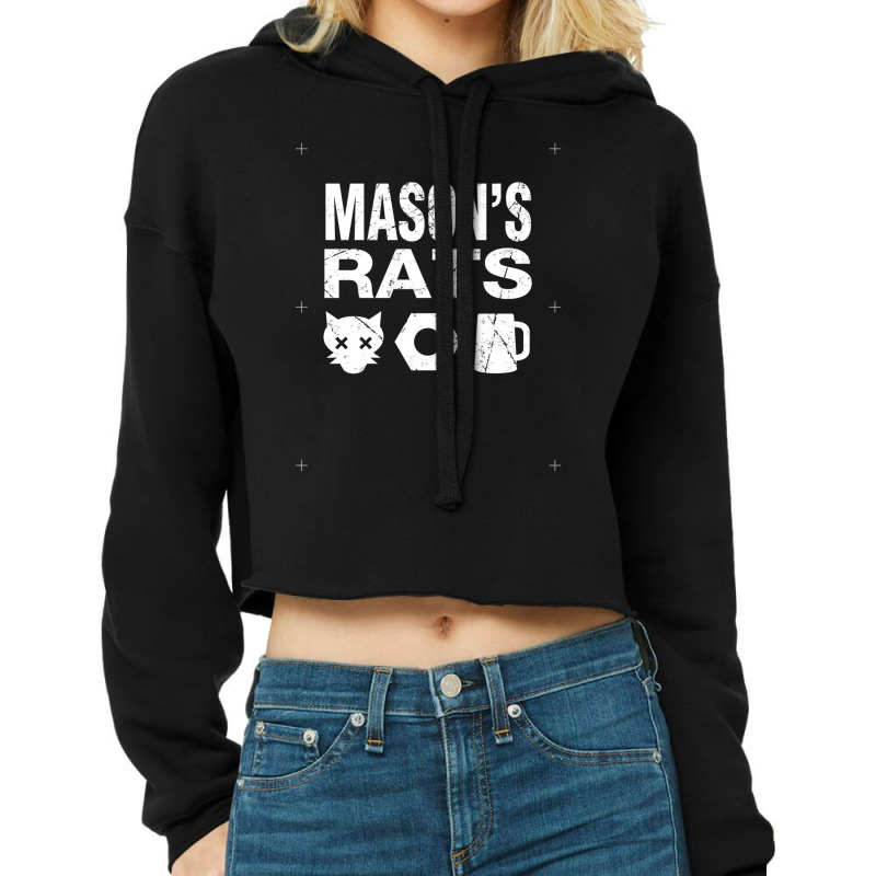 Ld_r Manson_s Rats Gift Cropped Hoodie by AaronFosterJr. | Artistshot