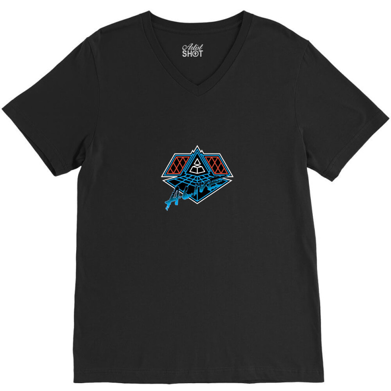 Daft Punk Alive V-neck Tee | Artistshot