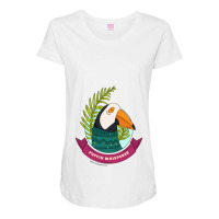 Puffin Bird Whisperer Maternity Scoop Neck T-shirt | Artistshot